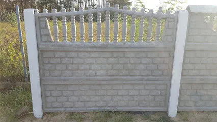 Betonowy bród przez rzekę