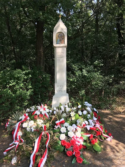 Kapliczka "Cud nad Wisłą" w Strachowie